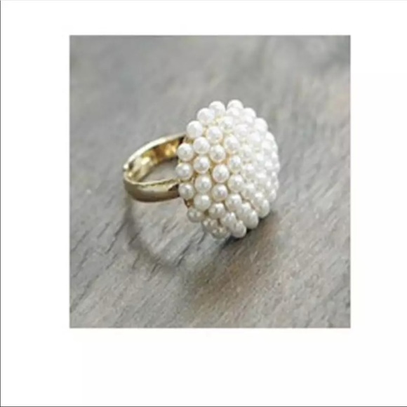 BRAND NEW PEARL RING - Picture 2 of 2
